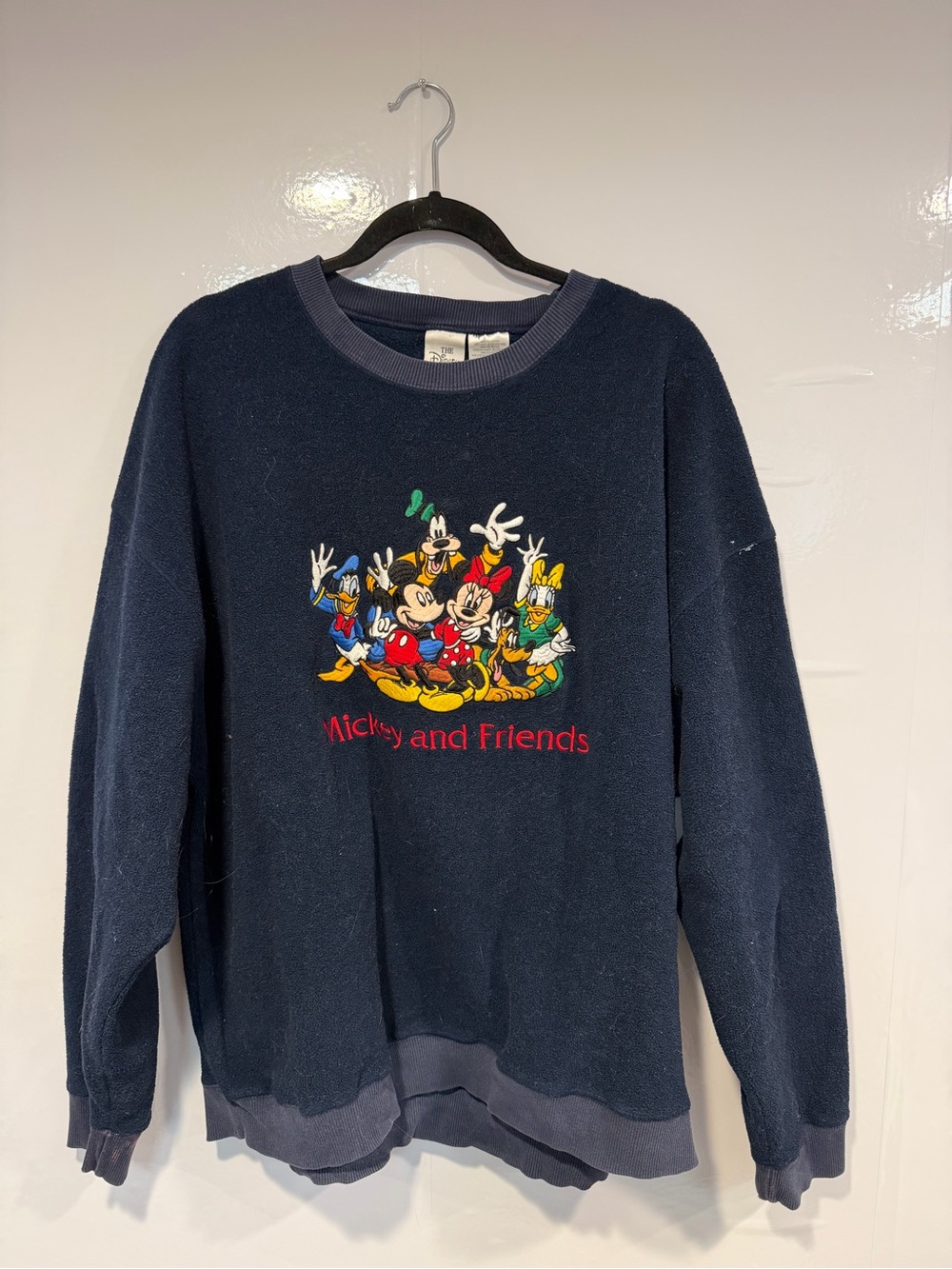 Disney Mickey and Friends Navy Crewneck Sweater